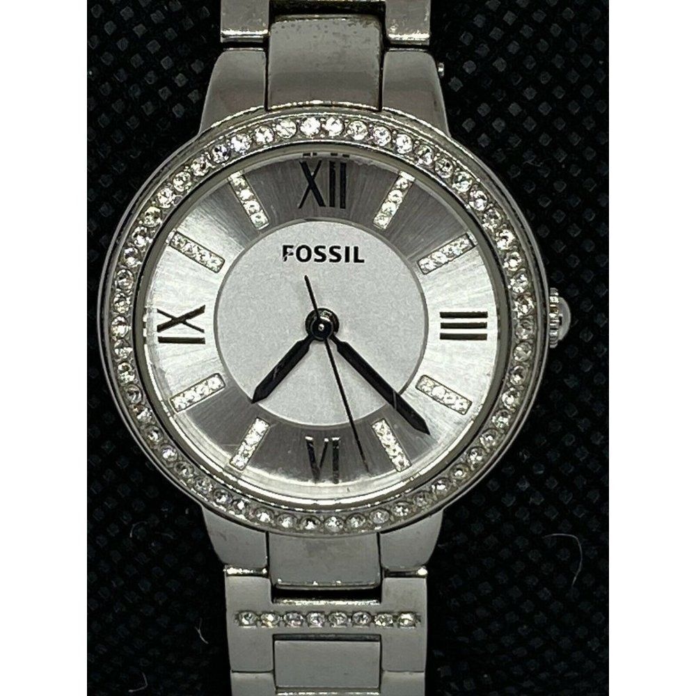 Fossil ES3282 Women Silver Stainless Steel Analog